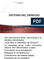 2 La Tarea Del Historiador Del Derecho