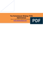 SKB Administrasi Kepegawaian PDF