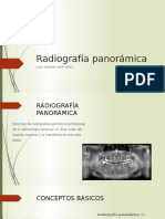 Radiografía panorámica