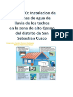 proyecto captacion de agua de lluvia