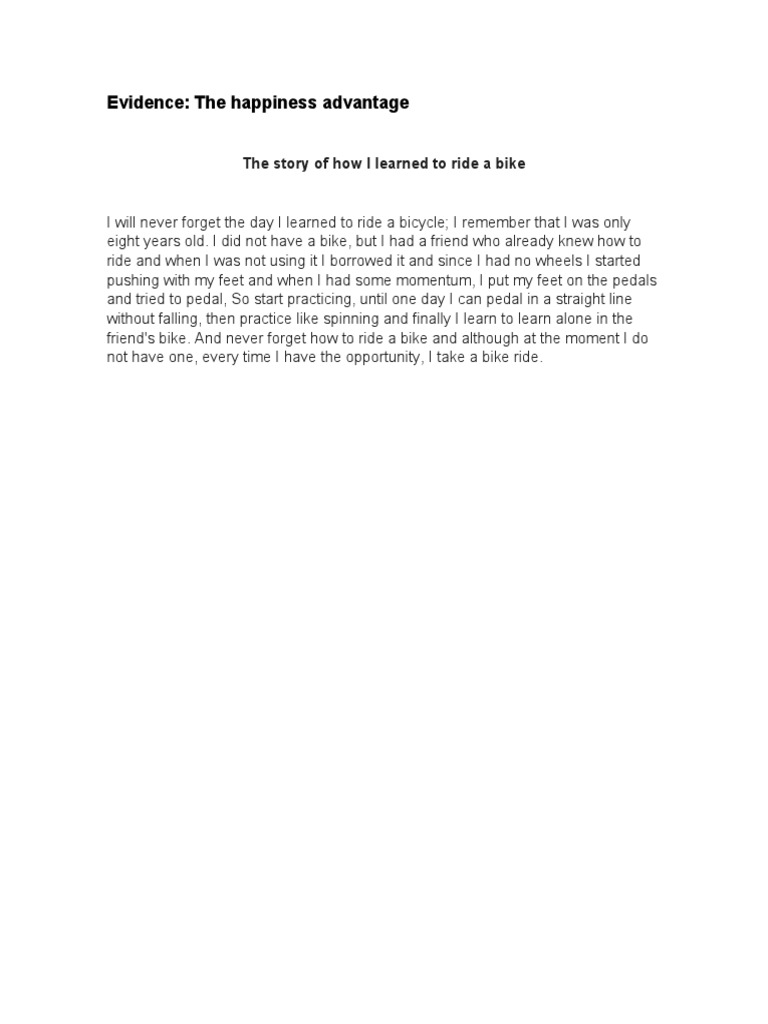 Learning to Ride: A Personal Journey | PDF