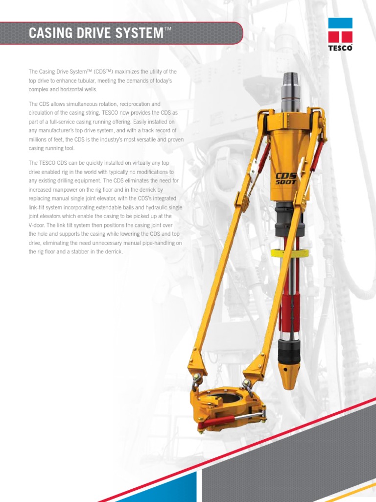 977 CDS | PDF | Casing (Borehole) | Drilling Rig