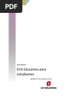 Guía de Uso de EVA para Estudiantes | PDF | Cuestionario | Tarjeta de ...