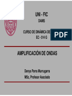 EC-514 - Amplificación de Ondas II