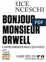 Patrice Franceschi, Bonjour, Monsieur Orwell