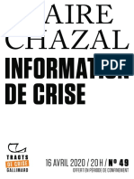 Claire Chazal, Information de crise.pdf