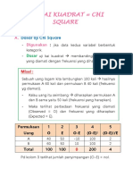 Uji Chisquare PDF