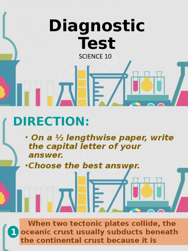 3D Diagnostic Test for Science Students | PDF | Crust (Geology) | Nature