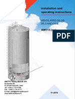 Installation and Operating Instructions: Ventilated Silos D5.3 AND D7.5