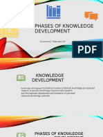 Phases of Knowledge Development