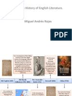 Timeline History of English Literature