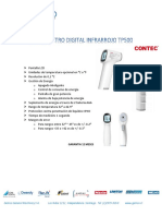 Ficha Tecnica Termometro TP500 PDF