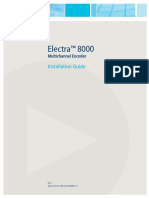 Electra™ 8000: Installation Guide