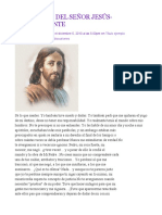 Gran Carta Del Señor Jesús