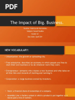 The Impact If The Big Business. PPP 2