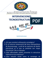 Intervenciones Tecnoestructurales y La Consultoría