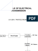 WDS6 Locomotive - Principle of Electrical Transmission