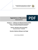 Práctica 1 – Software de Mantenimiento MP-8