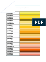 Carta de Colores Pantone PDF