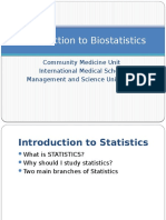 01- Introduction to biostatistics