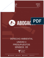 UNIDAD 4  PRESUPUESTOS MINIMOS