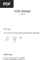 VLSI Design: Chapter #02