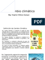 Cambio Climático