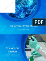 Title of Your Presentation: A Free Presentation Template
