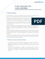 IV. Relación Del Almacén Con Otras Áreas de La Empresa