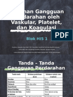 Kelainan Gangguan Perdarahan Oleh Vaskular, Platelet, Koagulasi