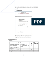 Tugas Pengganti PKPA di Apotek - Praktikum II & III.docx