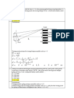 Lat Soal Dan Pembahasan Interferensi Cahaya