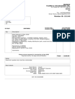 Invoice Flomih & Vio Bussines SRL: CX Ref: 18970884 Invoice No.: 151140-833 Invoice Date: 27 Nov 2019