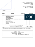 Invoice Flomih & Vio Bussines SRL: CX Ref: 18969800 Invoice No.: 151140-837 Invoice Date: 28 Nov 2019