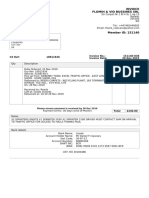 Invoice Flomih & Vio Bussines SRL: CX Ref: 18911926 Invoice No.: 151140-838 Invoice Date: 29 Nov 2019