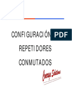 Configuración de Repetidores Conmutados