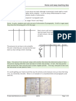 Teaching Notes: Home and Away Teaching Idea