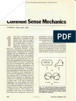 Common Sense Mechanics Part 1 PDF