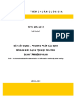 TCVN 9354-2012 - Xac Dinh Modun Dat Hien Truong Bang Nen Phang PDF