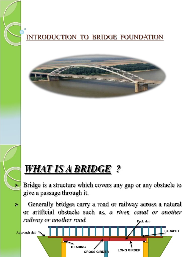 Overview of Bridge Foundations | PDF | Deep Foundation | Bridge