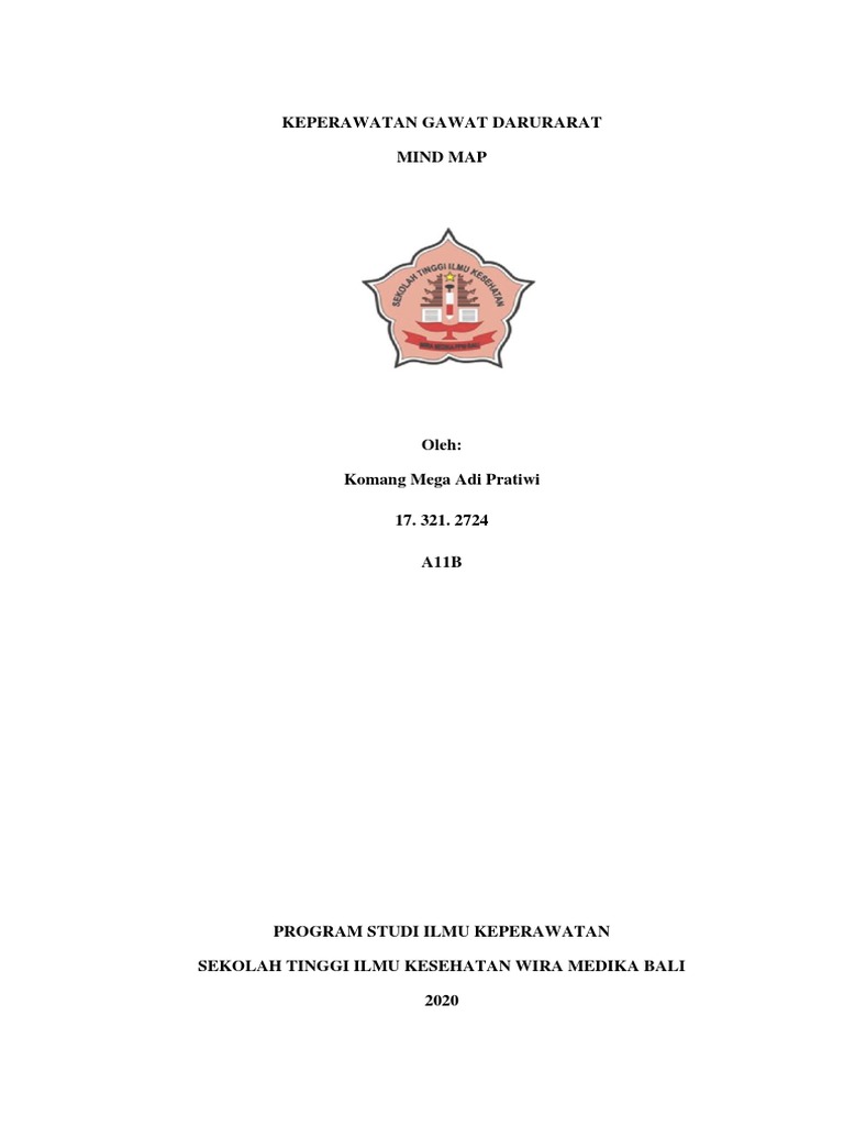 Mind Map Gadar | PDF | Kesehatan Holistik | Komputer