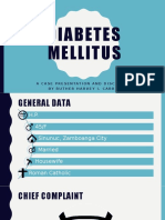 Diabetes Mellitus Case Presentation and Discussion