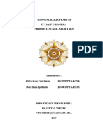 Proposal Permohonan Kerja Praktek PT. BASF Indonesia