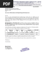 Letter of VISA Invitation For MR Rajnish Bhagat & MR Animesh Jain