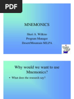 mnemonics
