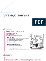 Strategic Analysis: What Is It Again???