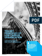 Ten Key Principles of Low Carbon Urbanization