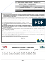 Ibfc 2016 Mgs Engenheiro Civil Prova PDF