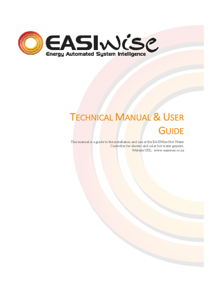 T M u0026 U G: Echnical Anual SER Uide | PDF | Electrical Connector | Water  Heating