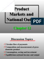 Product Markets and National Output Product Markets and National Output